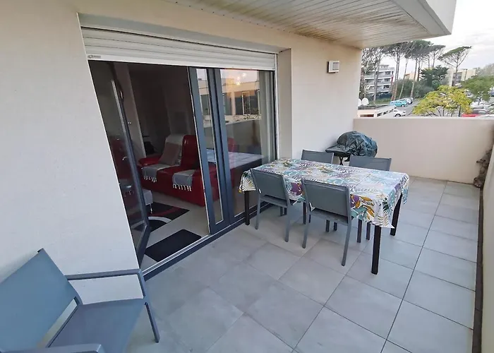 Cosy A Valras-plage 5 Min A Pied De La Climatise 2 Terrasse *