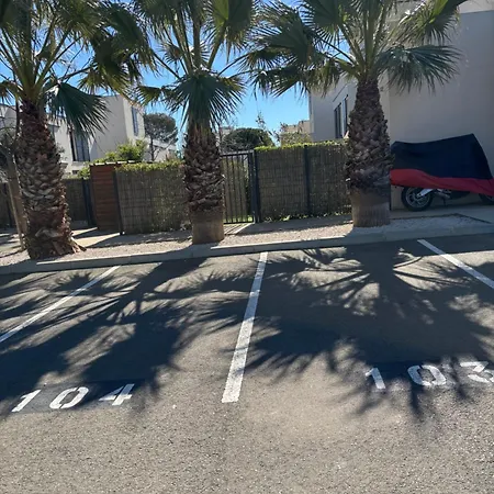 Lägenhet Cosy A Valras-plage 5 Min A Pied De La Climatise 2 Terrasse *