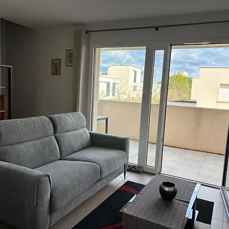 Cosy A Valras-plage 5 Min A Pied De La Climatise 2 Terrasse Lägenhet